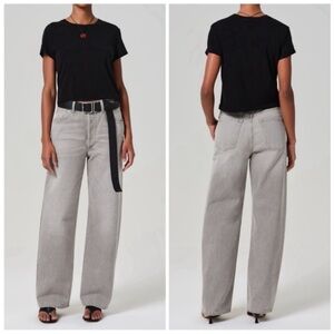 Citizens Of Humanity Ayla Cuffed Jean Quartz Gray 29